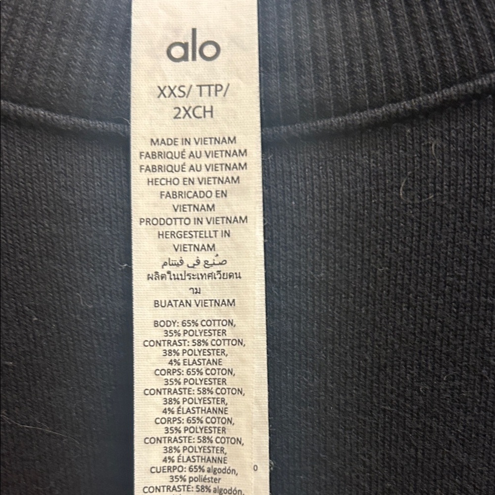 ALO Accolade Crew Neck Pullover XXS - Picture 3 of 5